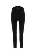 Moncler Grenoble Black Stretch Polyester Blend Pant