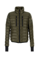 Moncler Grenoble Olivengrønn Nylon Hennes dunjakke