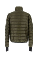 Moncler Grenoble Olivengrønn Nylon Hennes dunjakke