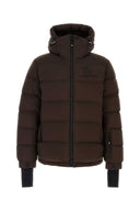 Moncler Grenoble Chocolate Nylon Isorno Down Jacket