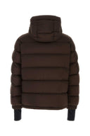 Moncler Grenoble Chocolate Nylon Isorno Down Jacket