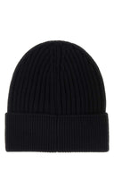 Moncler Grenoble Black Wool Beanie Hat
