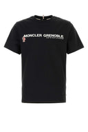 Moncler Grenoble Black Stretch Cotton T Shirt