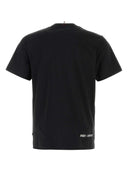 Moncler Grenoble Black Stretch Cotton T Shirt