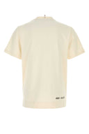 Moncler Grenoble Ivory Cotton T Shirt