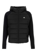 Moncler Grenoble Black Tech Fabric Cardigan