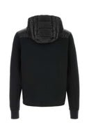 Moncler Grenoble Black Tech Stoff Cardigan
