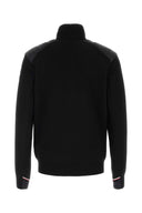 Moncler Grenoble Black Wool Blend Cardigan