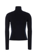 Courreges Midnight Blue Wool Genser