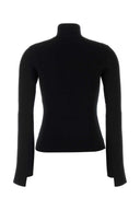 Courreges Black Viscose Blend Genser