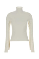 Courreges White Viscose Blend Sweater