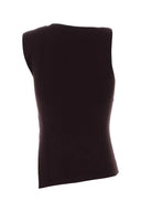 Courreges Aubergine Viscose Blend Tank Top
