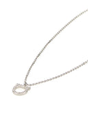 Salvatore Ferragamo Silver Metal Necklace