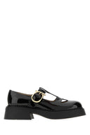 Salvatore Ferragamo Black Leather Zoey Ballerinas