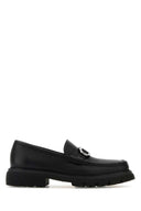 Salvatore Ferragamo zwart lederen cocon-loafers