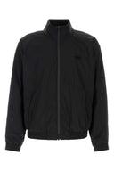 Schwarze Jacke aus Wollmischung von Salvatore Ferragamo