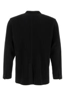 Homme Plisse' Issey Miyake Black Polyester Cardigan
