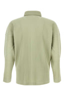 Homme Plisse' Issey Miyake Sage Green Polyester Shirt