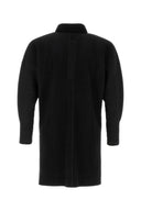 Homme Plisse' Issey Miyake Black Polyester Polo Shirt