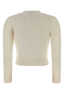 Chloe White Wool Blend Sweater