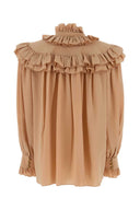 Blouse en soie pêche Chloé