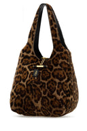 Chloe Printed Calf Hair Balloon Bucket Bag