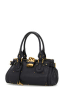 Chloe Blue Leather Paddington Shoulder Bag