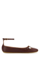 Chloe Brown Misty Ballerinaer i skinn