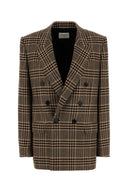 Saint Laurent Brodert Silk Blend Blazer