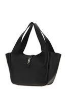 Saint Laurent Black Leather Bea Shopping Bag