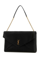 Saint Laurent 블랙 가죽 엔벨로프 카상드르 Xxl 숄더백