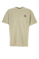 Carhartt Wip Sand Cotton Vista S/S T Shirt