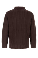 Carhartt Wip Chocolate Knit Chore Knit Jacket