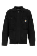 Czarna dzianinowa kurtka Carhartt Wip Chore