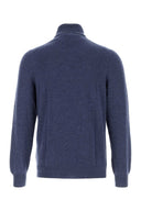 Fedeli Air Force Blue Cashmere Sweater