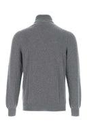 Fedeli Grey Cashmere Sweater