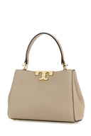Tory Burch Dove 그레이 가죽 미니 엘레노어 핸드백