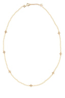 Tory Burch Elfenbensperler Halskjede