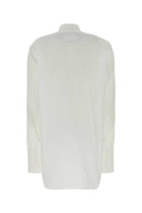 Maison Margiela 화이트 옥스퍼드 셔츠