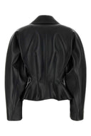 Bottega Veneta Black Leather Jacket