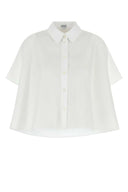 Loewe White Poplin Oversize Shirt