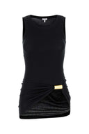 Loewe zwarte tanktop van stretchkatoen