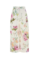 Loewe Printed Denim Wide Leg Jeans