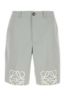 Loewe Graue Twill-Bermudashorts