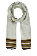 Prada Embroidered Silk Foulard
