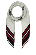 Prada Ivory Twill Foulard