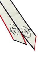 Prada Ivory Silk Foulard