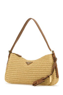 Prada Raffia Large Aimã©E Shoulder Bag