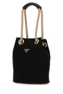 Prada Black Re Nylon Prada Mariner Bucket Bag