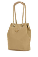 Prada Sand Re Nylon Prada Mariner Bucket Bag